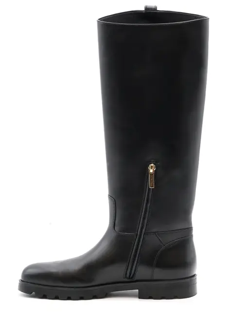 Сапоги кожаные SANTONI