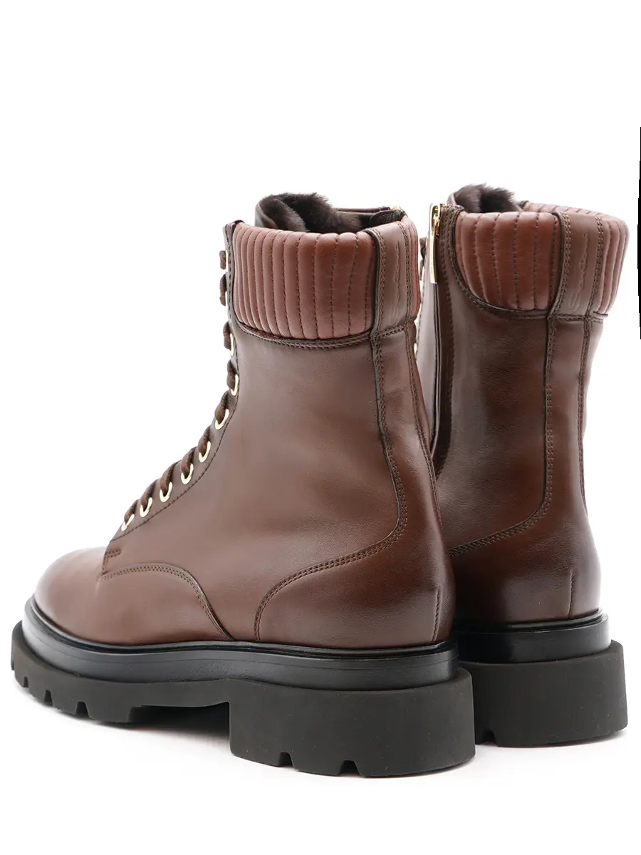 Ботинки кожаные