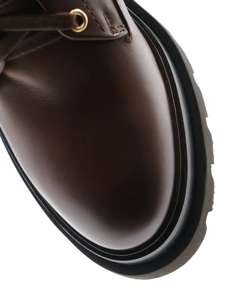 Ботинки кожаные