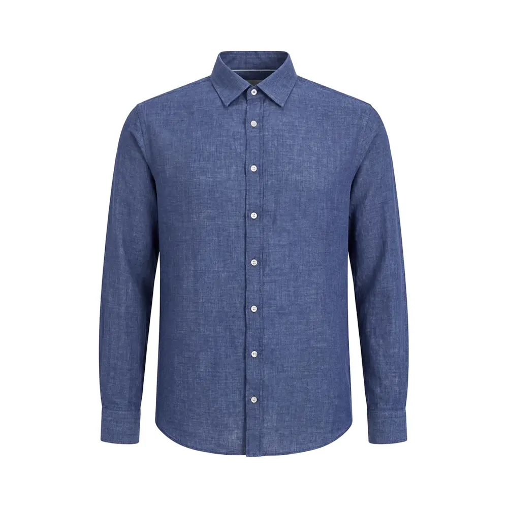 Рубашка Regular Fit льняная