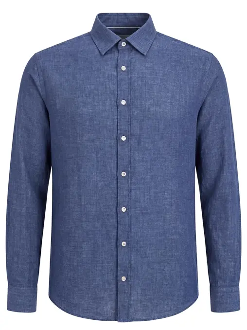 Рубашка Regular Fit льняная CANALI