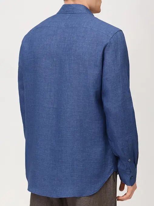 Рубашка Regular Fit льняная CANALI