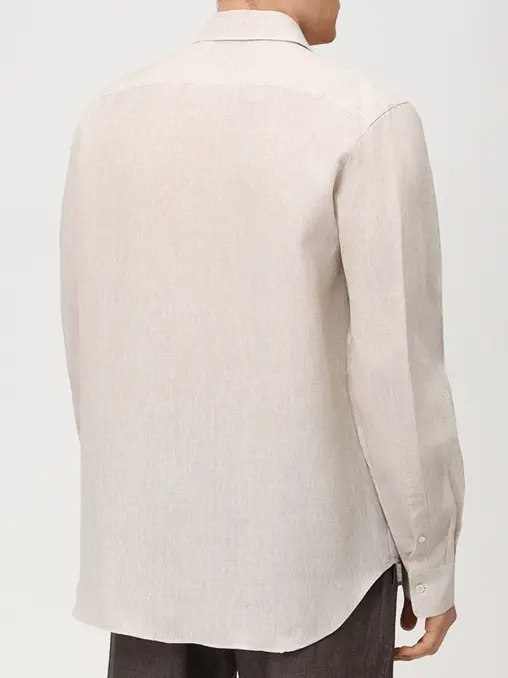 Рубашка Regular Fit льняная CANALI