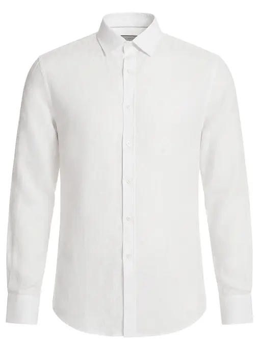 Рубашка Regular Fit льняная CANALI