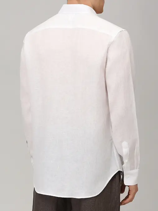 Рубашка Regular Fit льняная CANALI