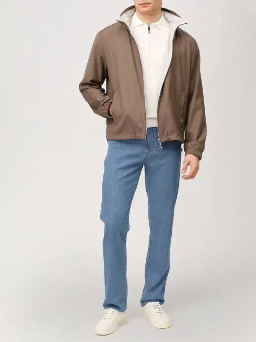 Джинсы Regular Fit хлопковые CANALI