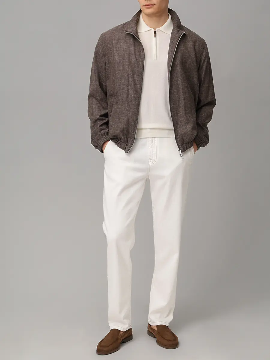 Джинсы Regular Fit хлопковые