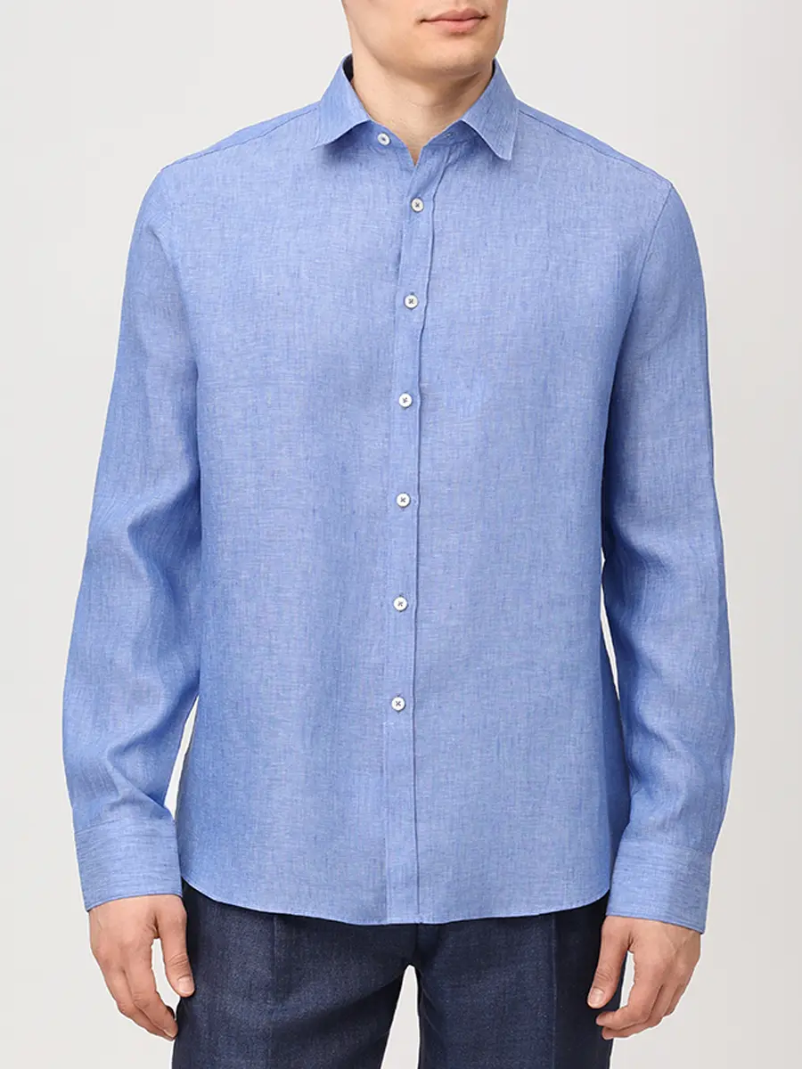 Рубашка Regular Fit льняная