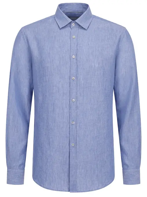 Рубашка Regular Fit льняная CANALI