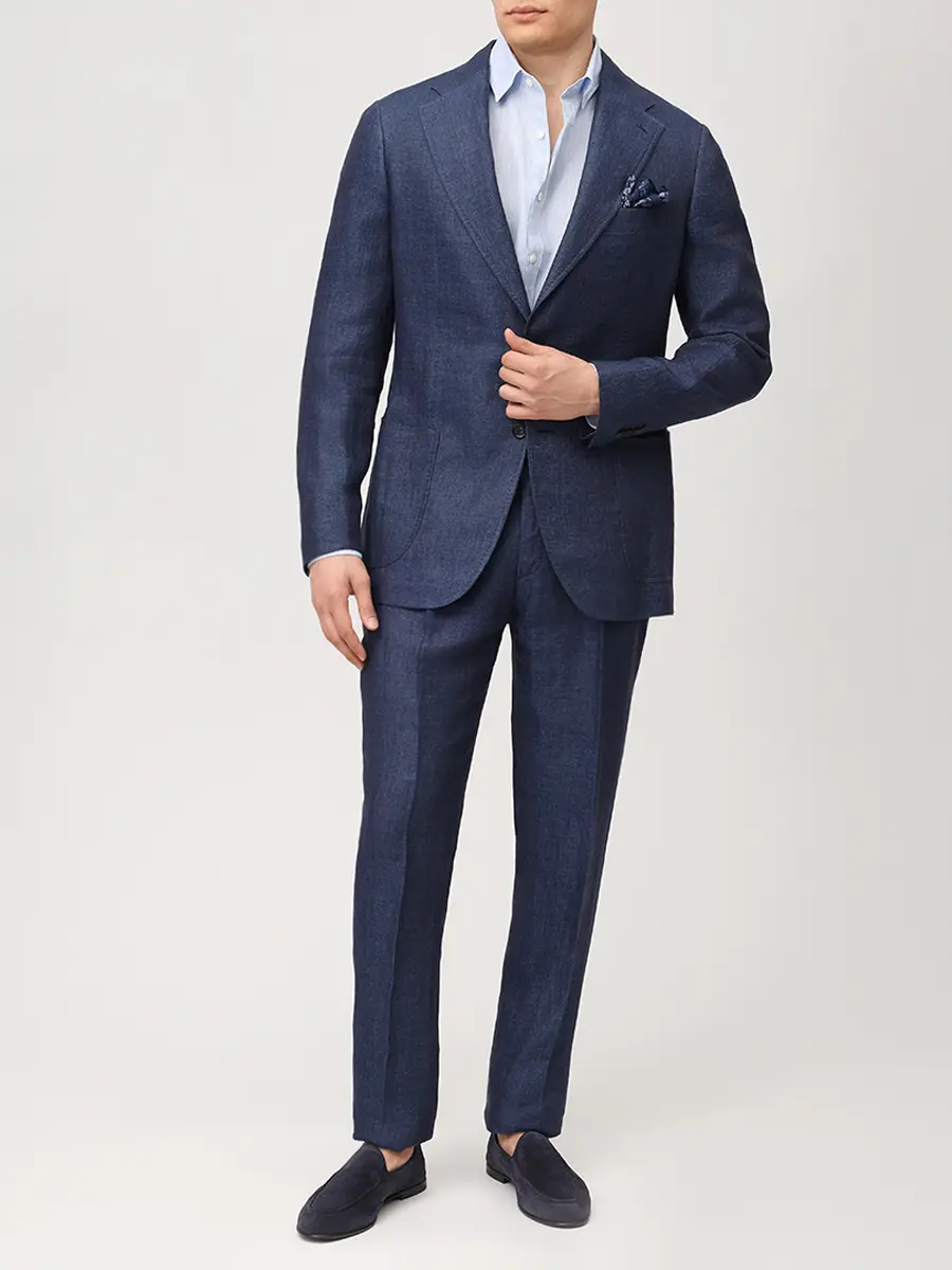 Рубашка Regular Fit льняная