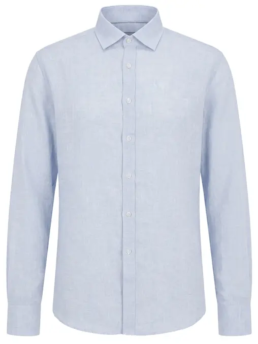 Рубашка Regular Fit льняная CANALI