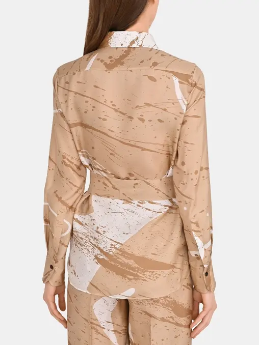 Блуза шелковая KITON