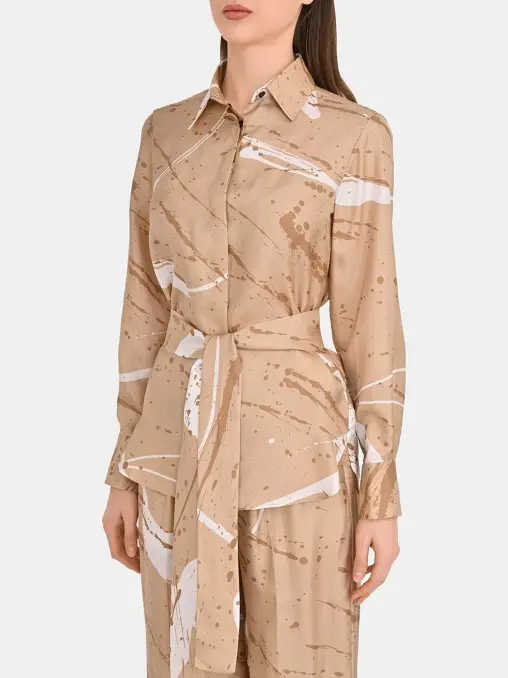 Блуза шелковая KITON