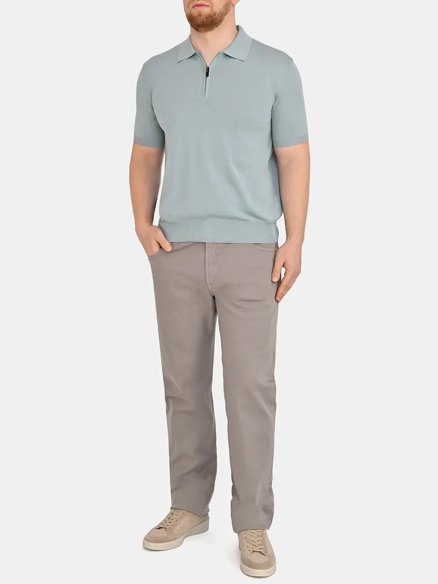 Джинсы хлопковые