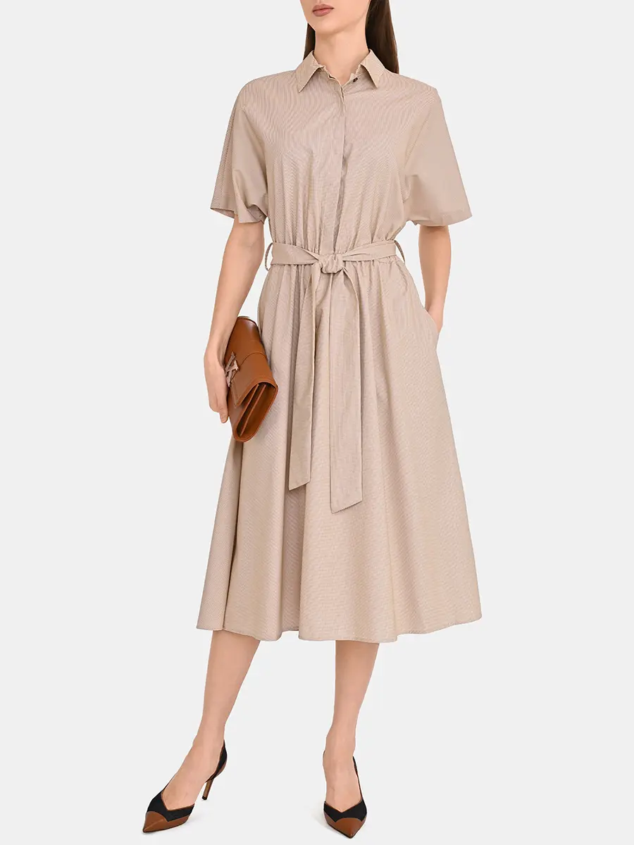 Платье в клетку