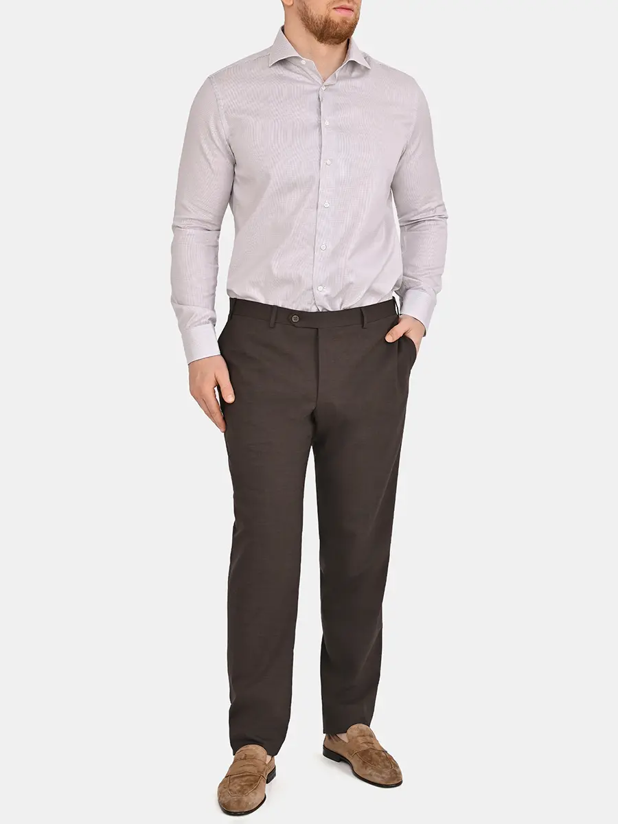 Рубашка Slim Fit хлопковая