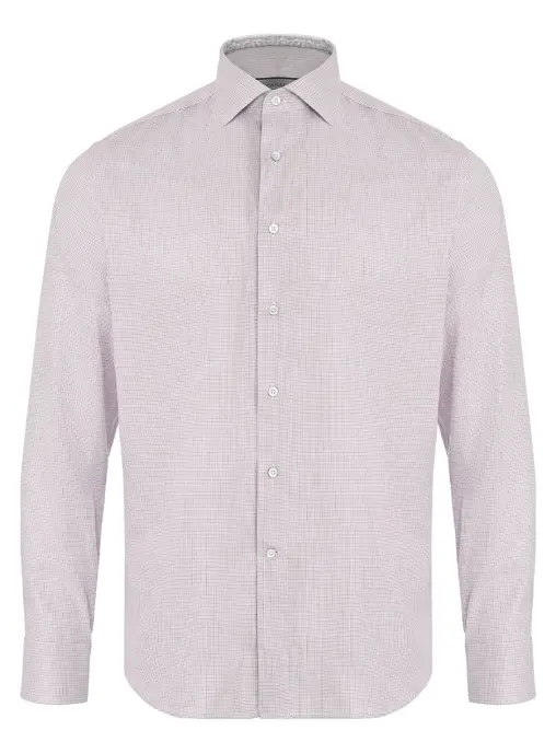 Рубашка Slim Fit хлопковая CANALI
