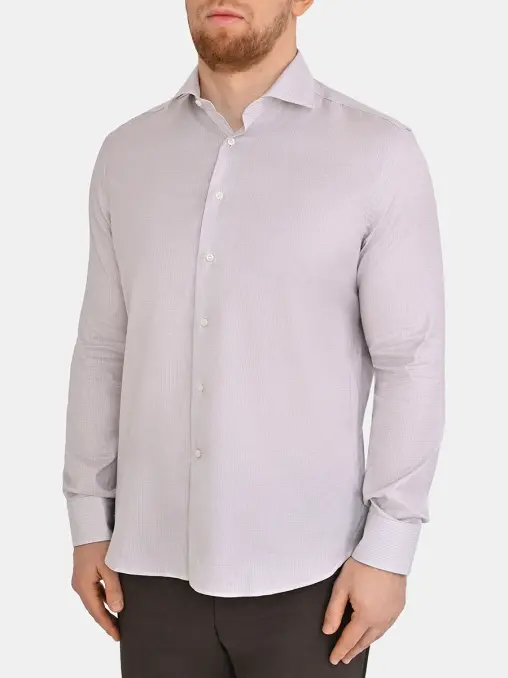 Рубашка Slim Fit хлопковая CANALI