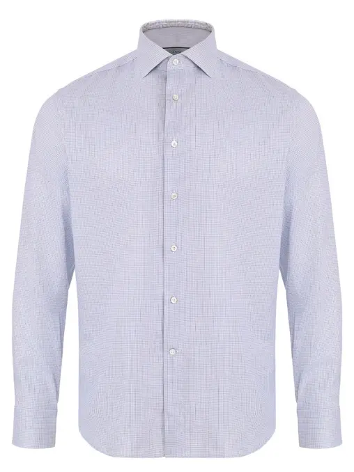 Рубашка Slim Fit хлопковая CANALI