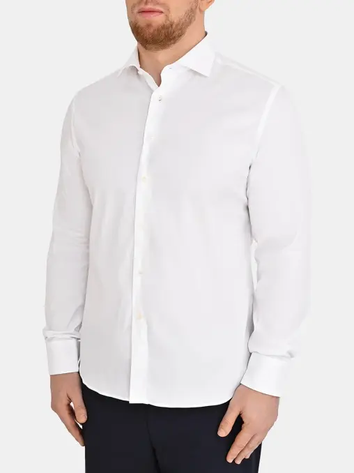 Рубашка Slim Fit хлопковая CANALI