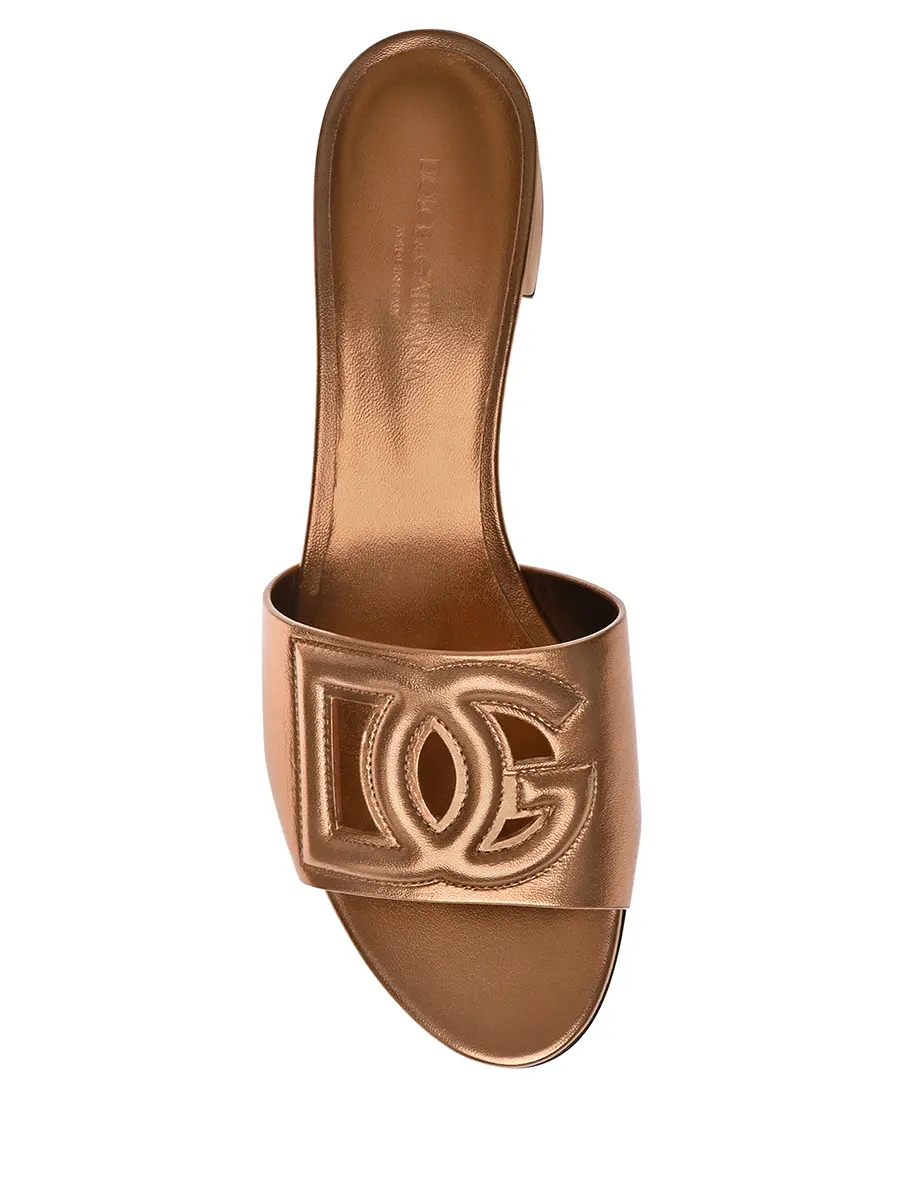 Мюли кожаные