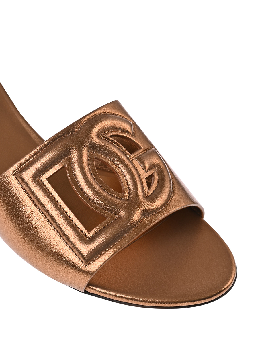 Мюли кожаные