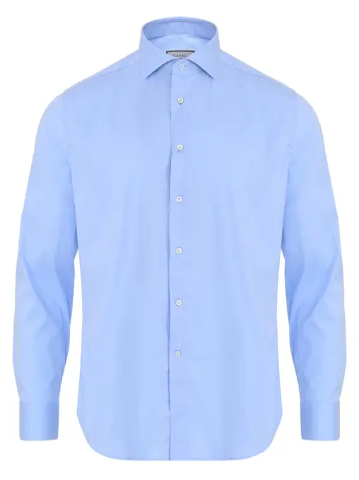Рубашка Slim Fit хлопковая CANALI