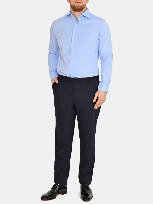 Рубашка Slim Fit хлопковая CANALI