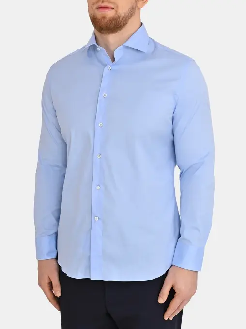 Рубашка Slim Fit хлопковая CANALI