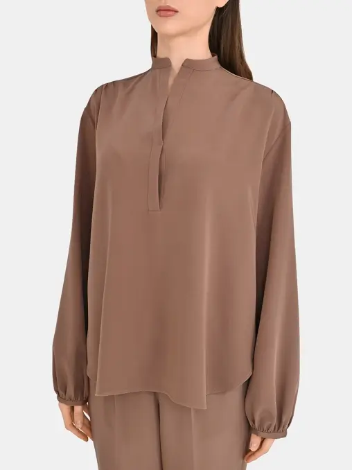 Блуза шелковая KITON