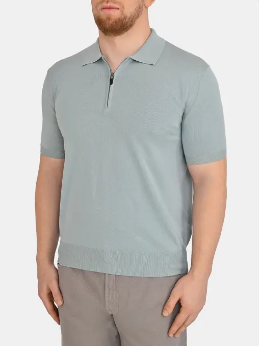 Поло хлопковое CANALI