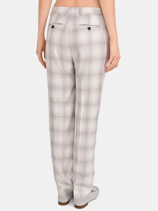Брюки из вискозы KITON