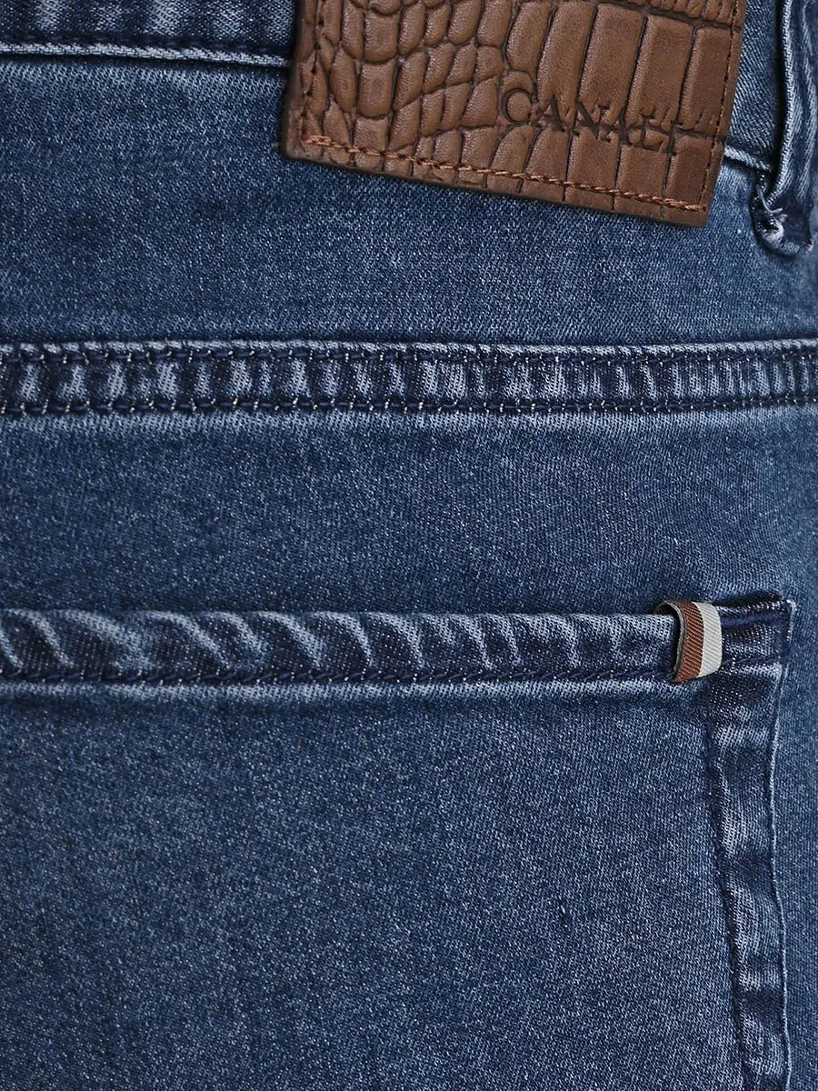 Джинсы однотонные