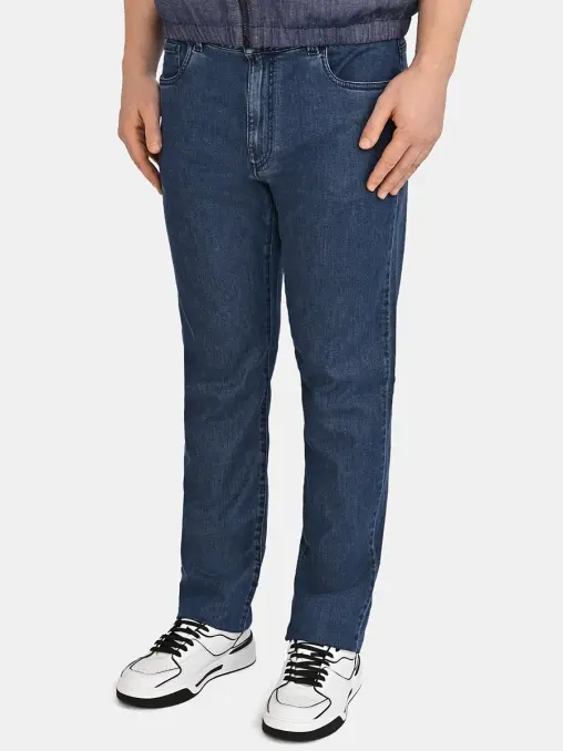 Джинсы однотонные CANALI