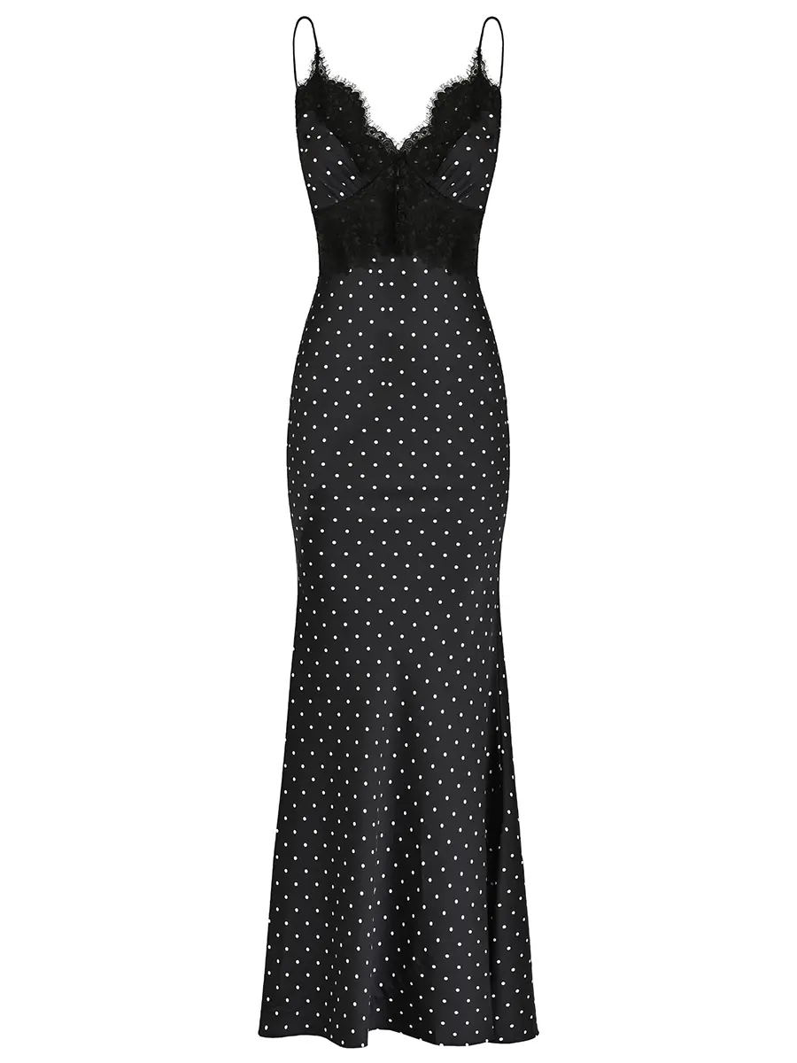 Платье в горох