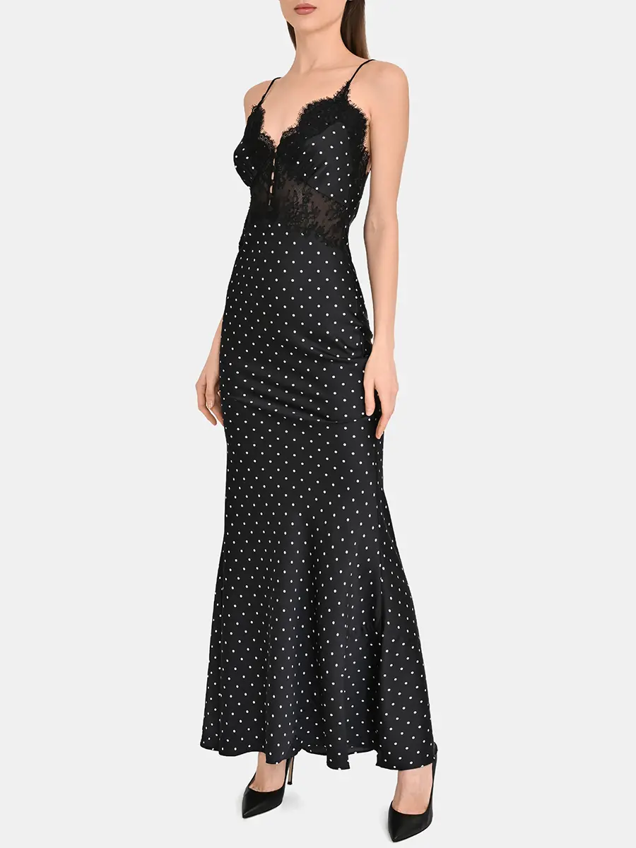 Платье в горох