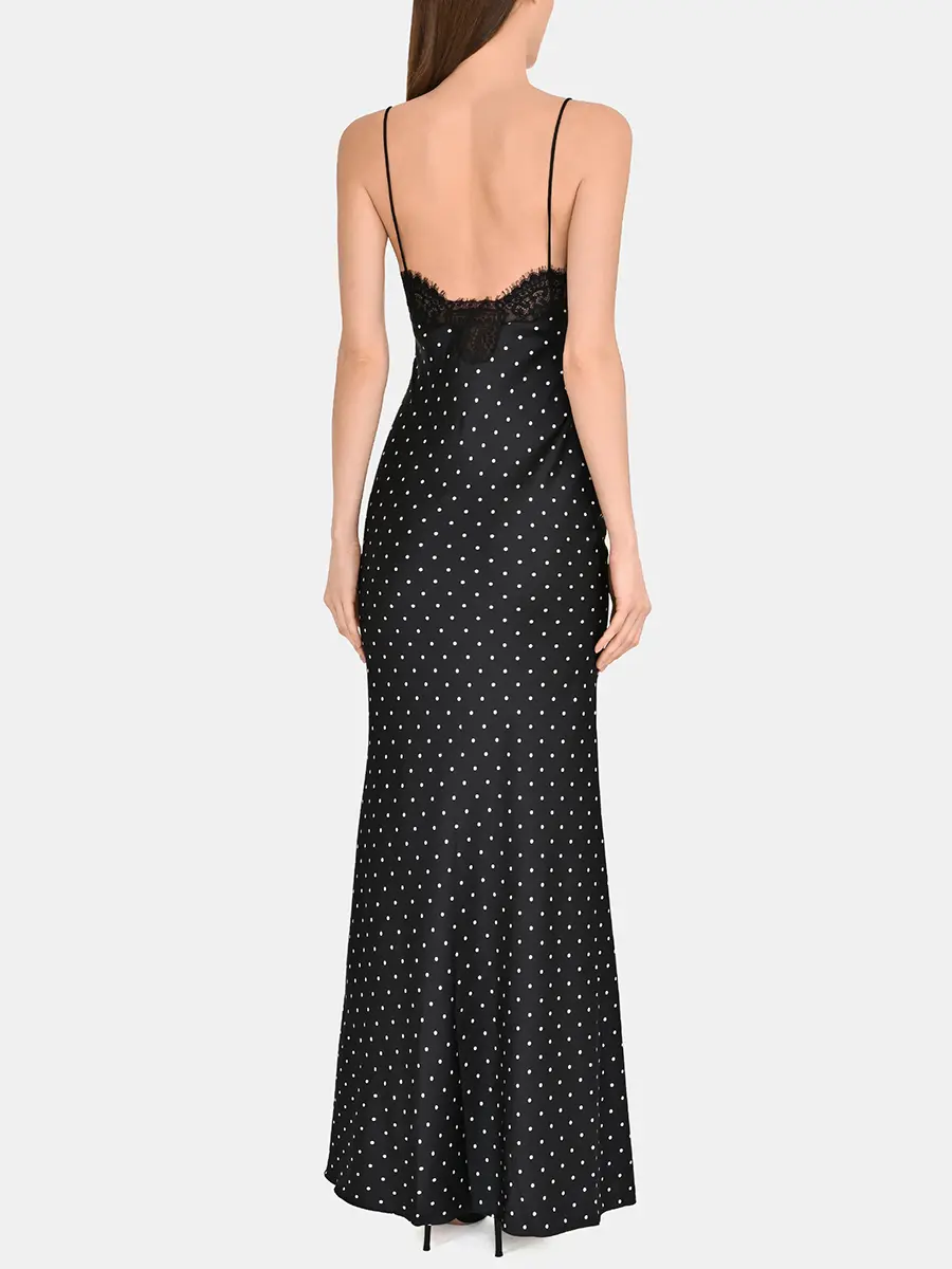 Платье в горох