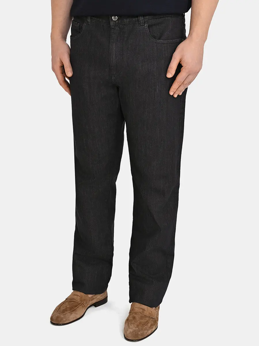 Джинсы хлопковые