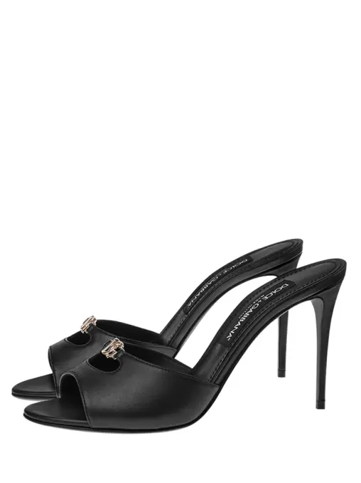 Мюли кожаные DOLCE & GABBANA
