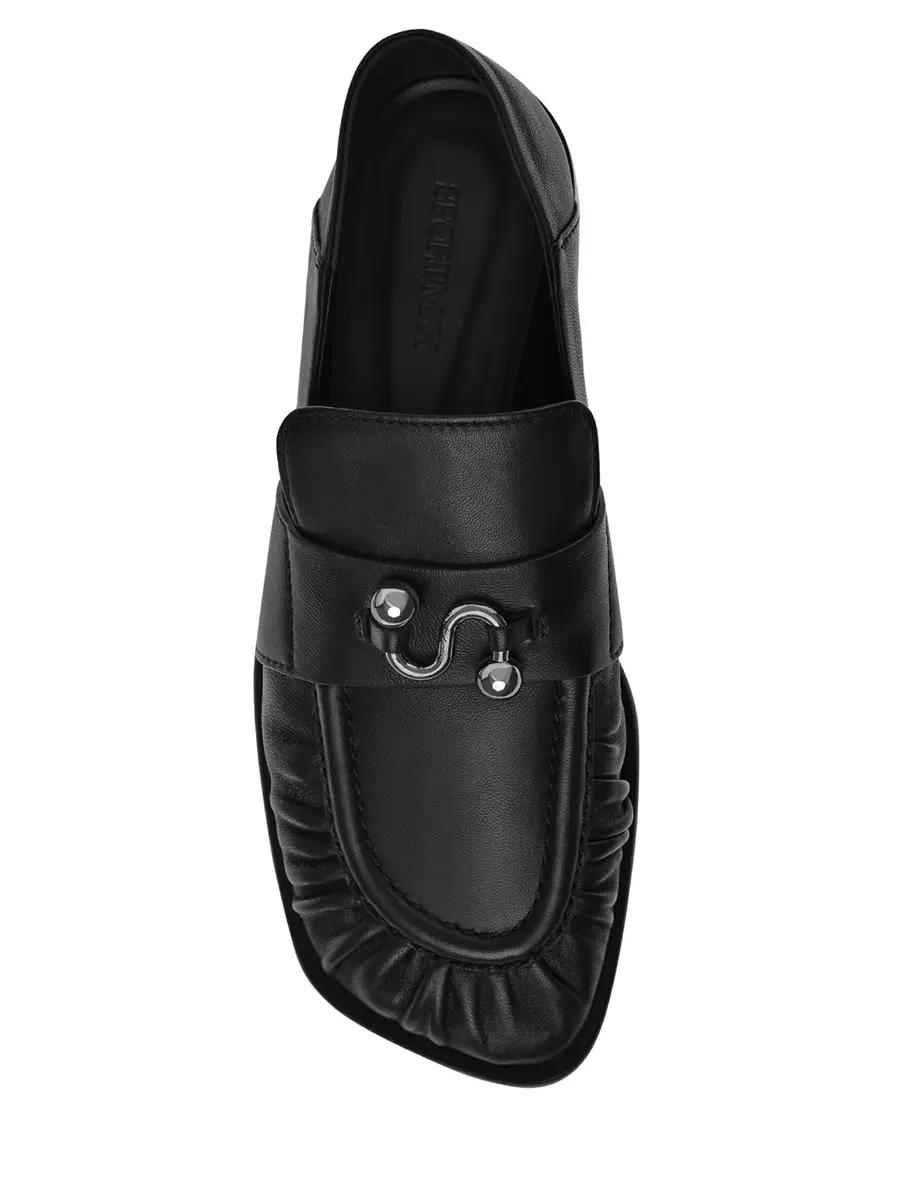 Лоферы кожаные