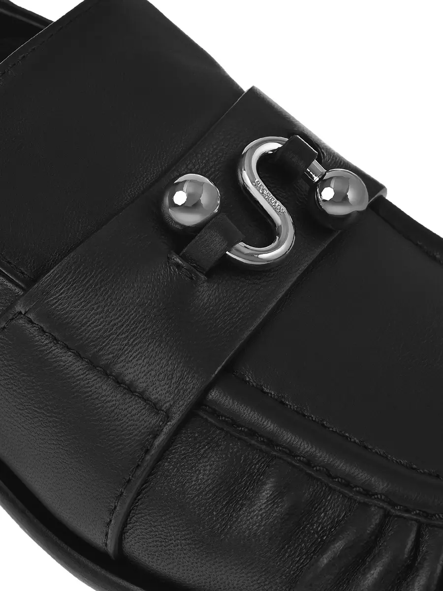 Лоферы кожаные