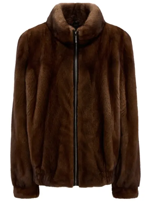 Бомбер норковый SENCELLERIE