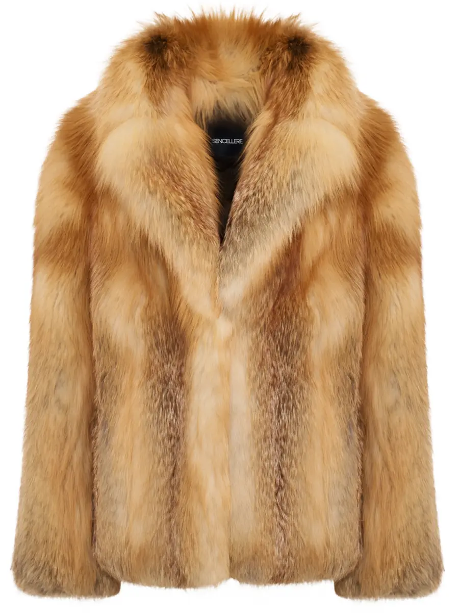 Куртка из меха лисы