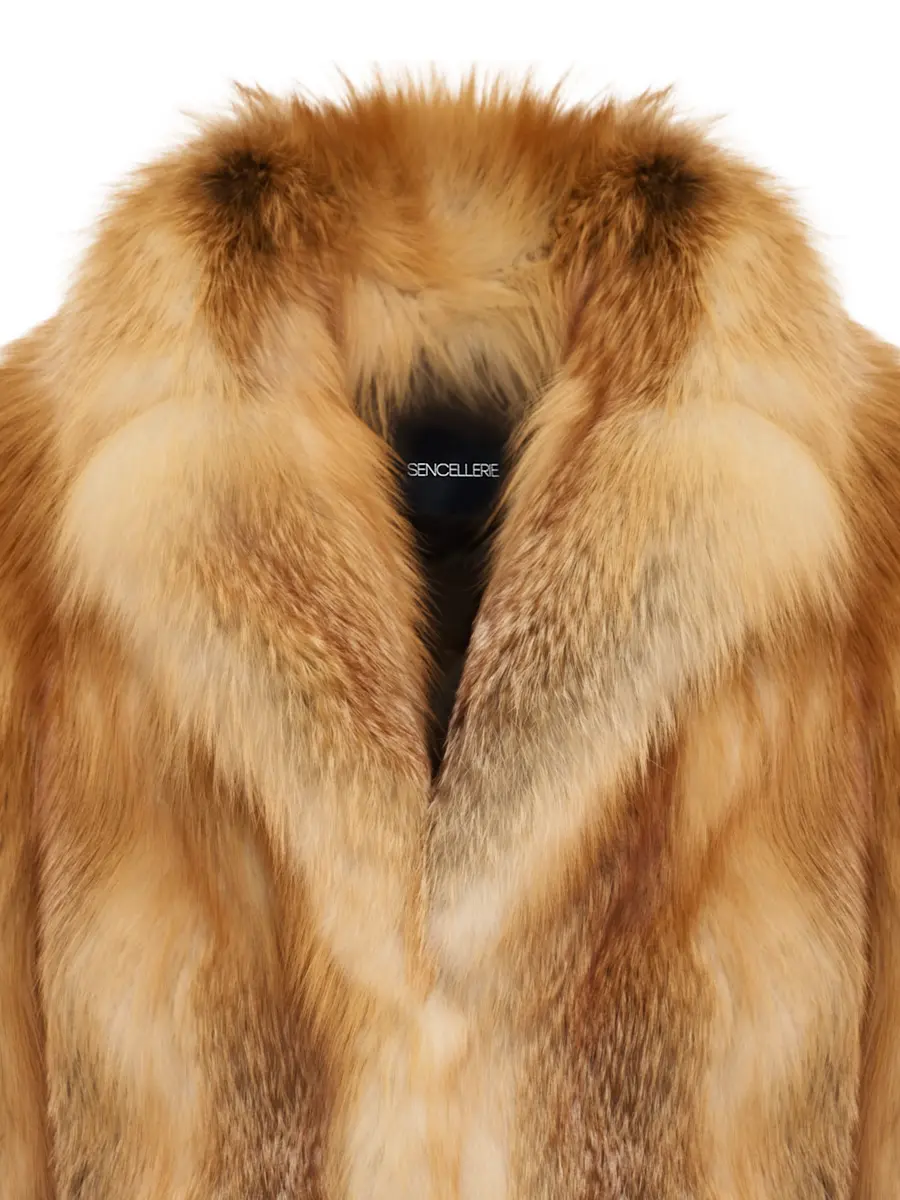 Куртка из меха лисы