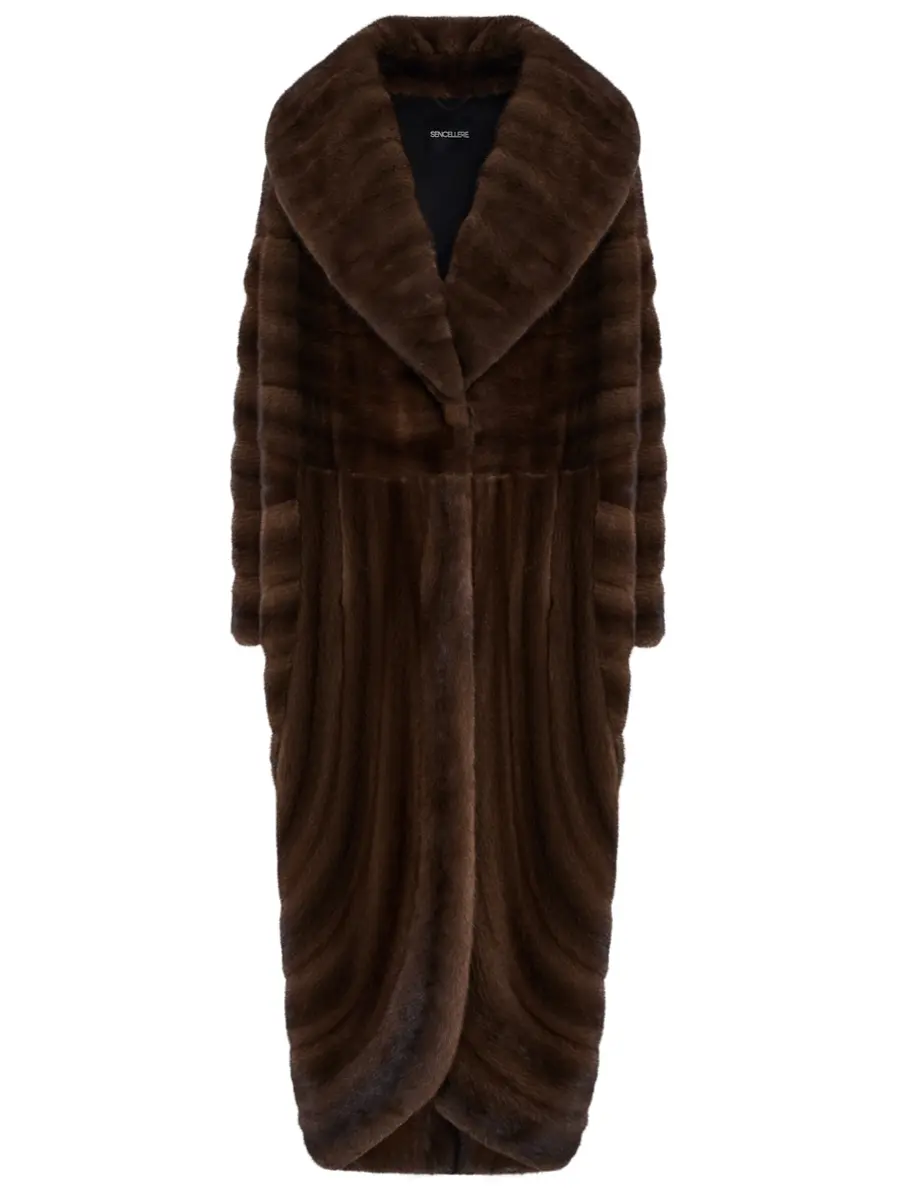 Манто норковое