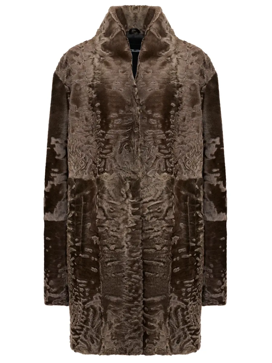 Полупальто из каракуля