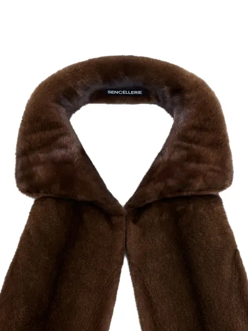 Шарф-стойка норковый SENCELLERIE