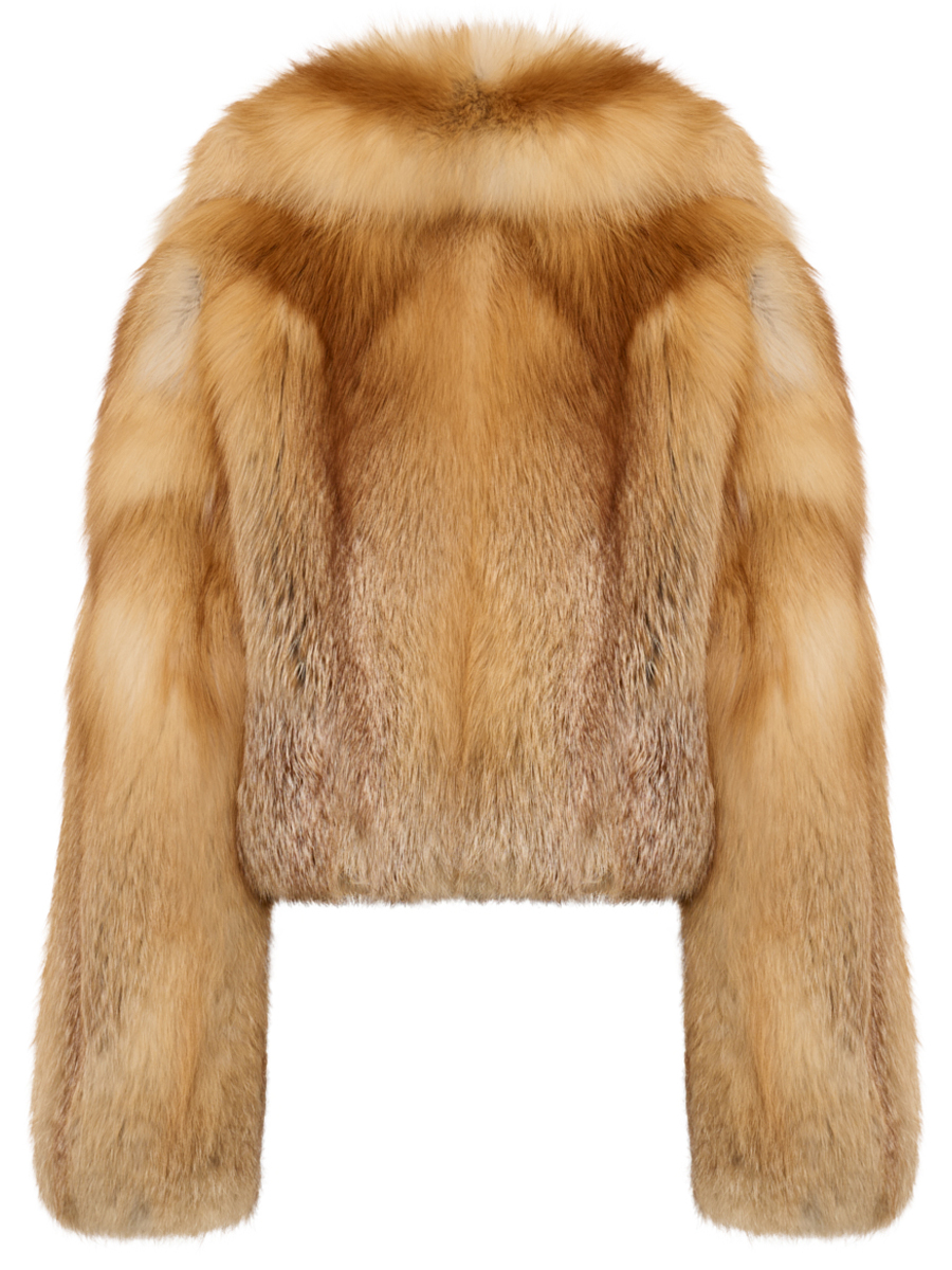 Куртка из меха лисы