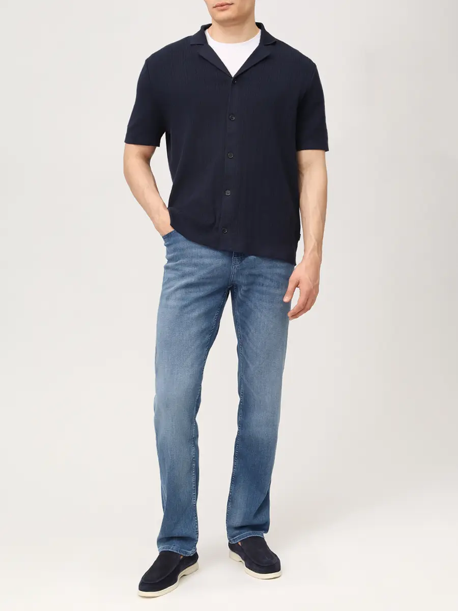 Джинсы Regular Fit хлопковые
