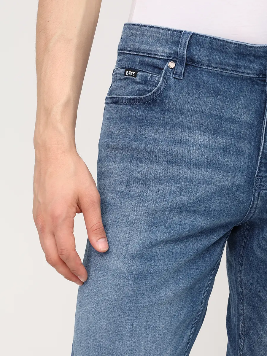 Джинсы Regular Fit хлопковые